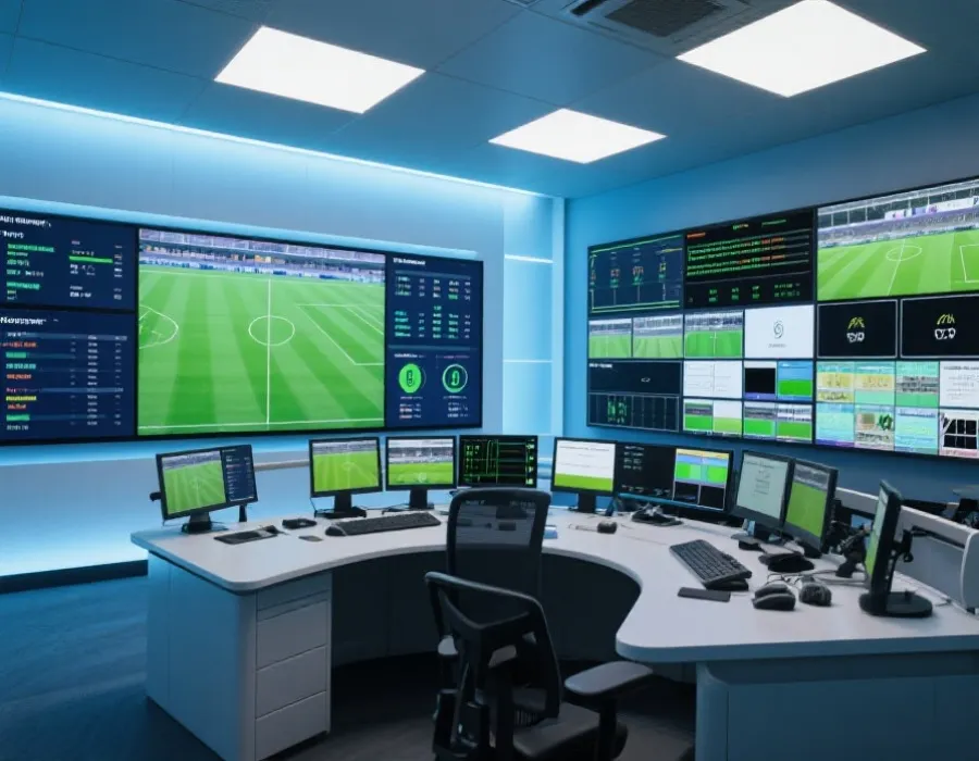 數碼體育資訊監察工作環境示意圖
