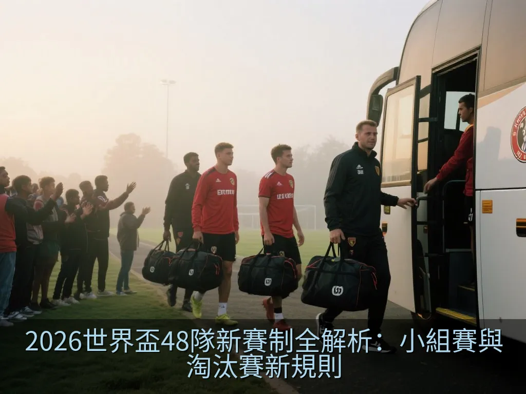 2026世界盃48隊新賽制全解析：小組賽與淘汰賽新規則